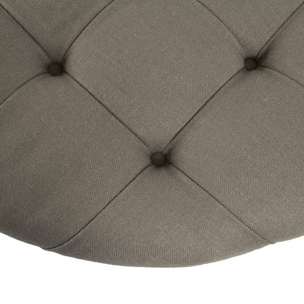 Zentique Maison Tufted Round Ottoman