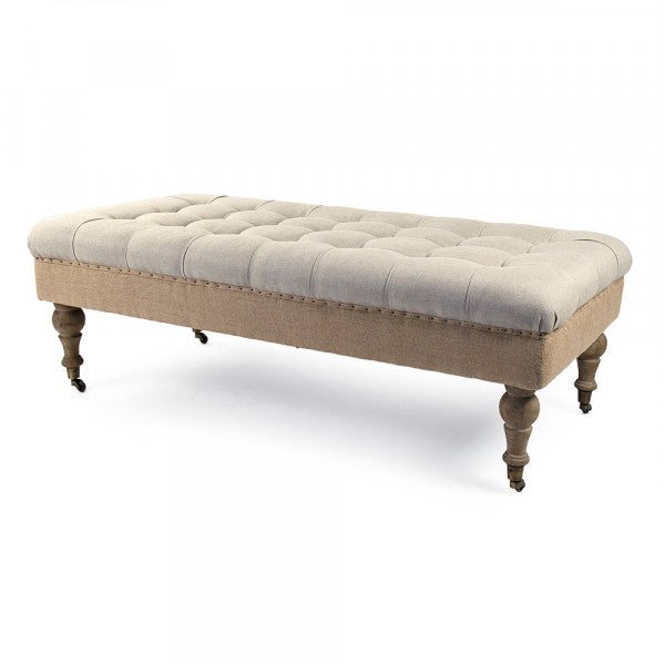 Zentique Maison Tufted Ottoman