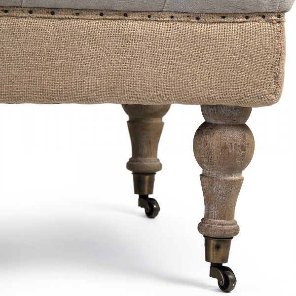 Zentique Maison Tufted Ottoman