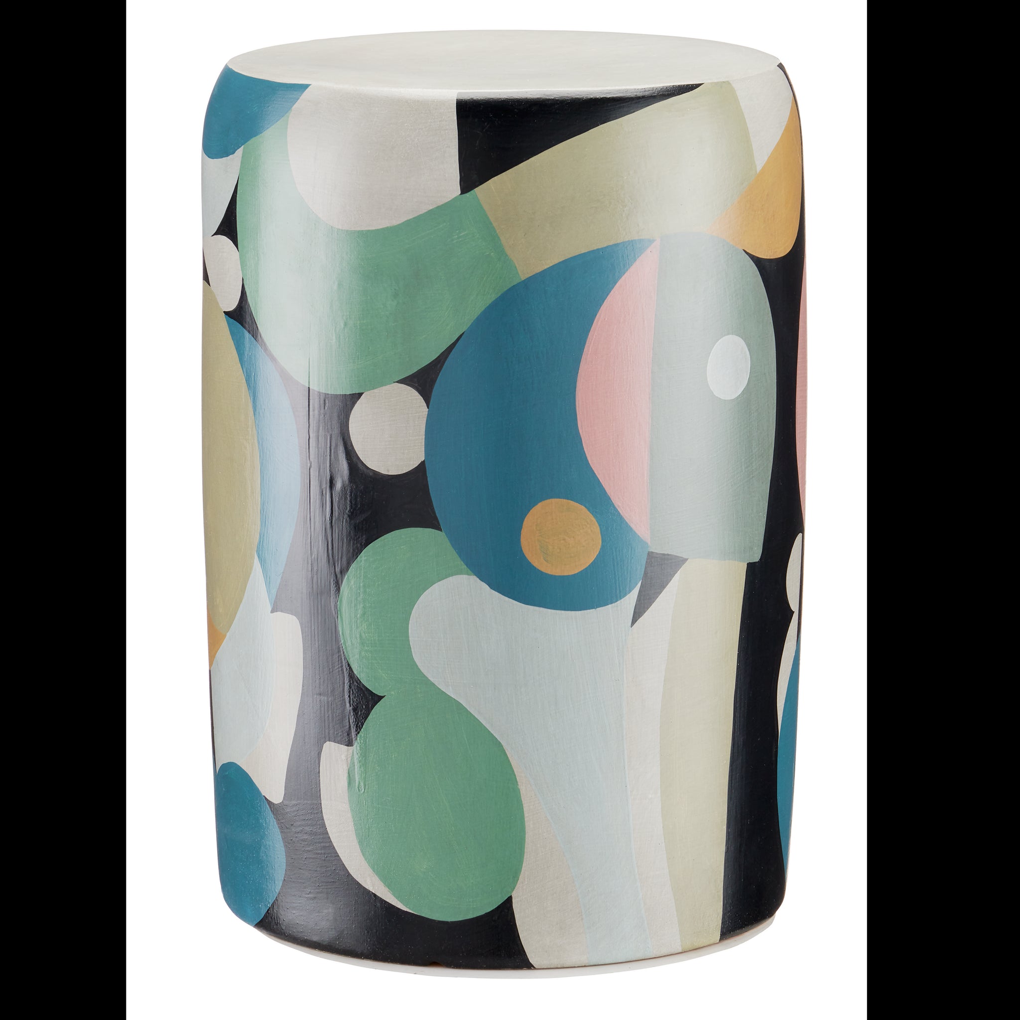 Currey & Company 17.5" So Nouveau Terracotta Accent Table