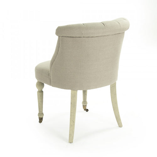 Zentique Andree Chair Natural Linen