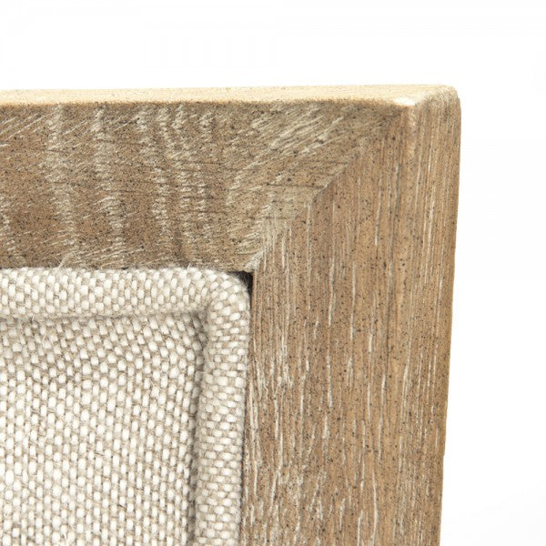 Zentique Carvell Bench Natural Cream Linen