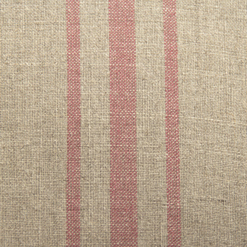 Zentique Rana Club Chair Khaki Linen With Red Stripe
