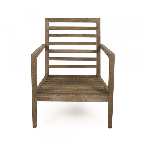 Zentique Davin Club Chair Cream Natural Linen