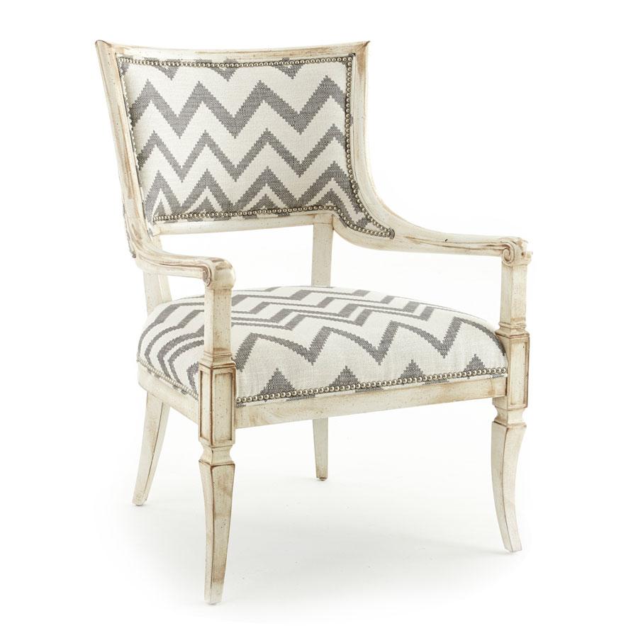 Square Feathers Chouchou Zig Zag Chair