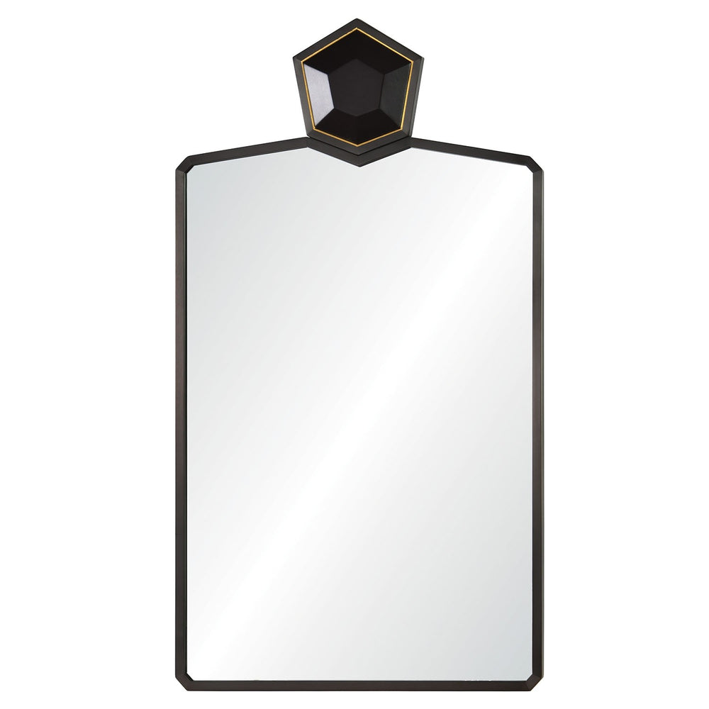 Celerie Kemble for Mirror Home Black Crowned Jewel Mirror