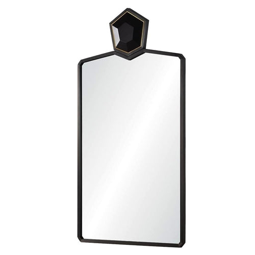 Celerie Kemble for Mirror Home Black Crowned Jewel Mirror