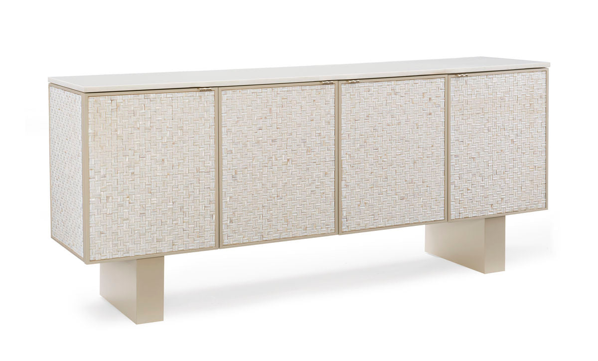 Bomb-Shell Console/Buffet by Caracole