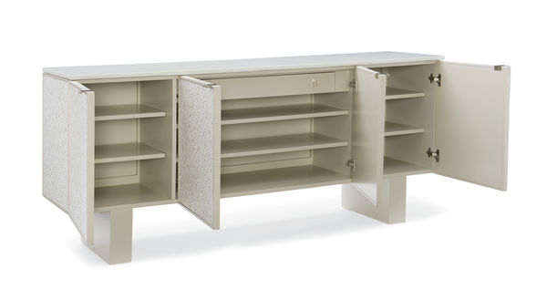 Bomb-Shell Console/Buffet by Caracole