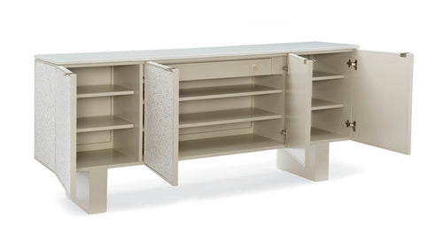 Bomb-Shell Console/Buffet by Caracole