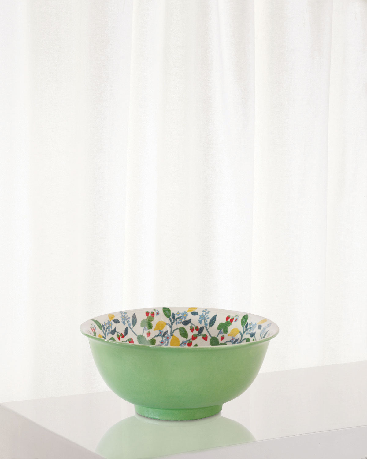 Madcap Cottage for Port 68 Crewel Summer Green Bowl