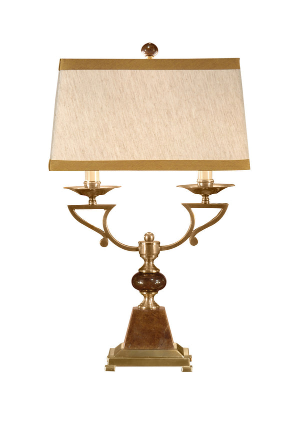 Wildwood Double Candle Lamp