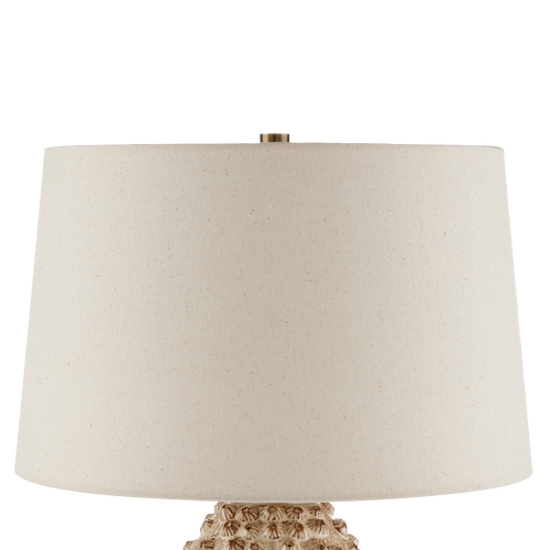 Currey & Company 26.5" Barnacle Ivory Table Lamp