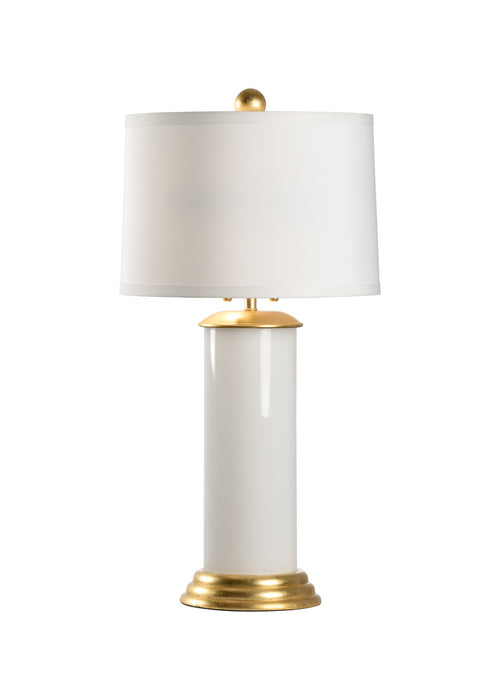 Wildwood Savannah Lamp in White and Gold