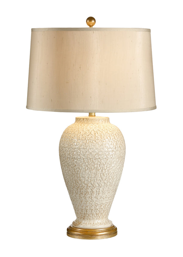 Wildwood Urbano Textured Tuscan Lamp in Old White