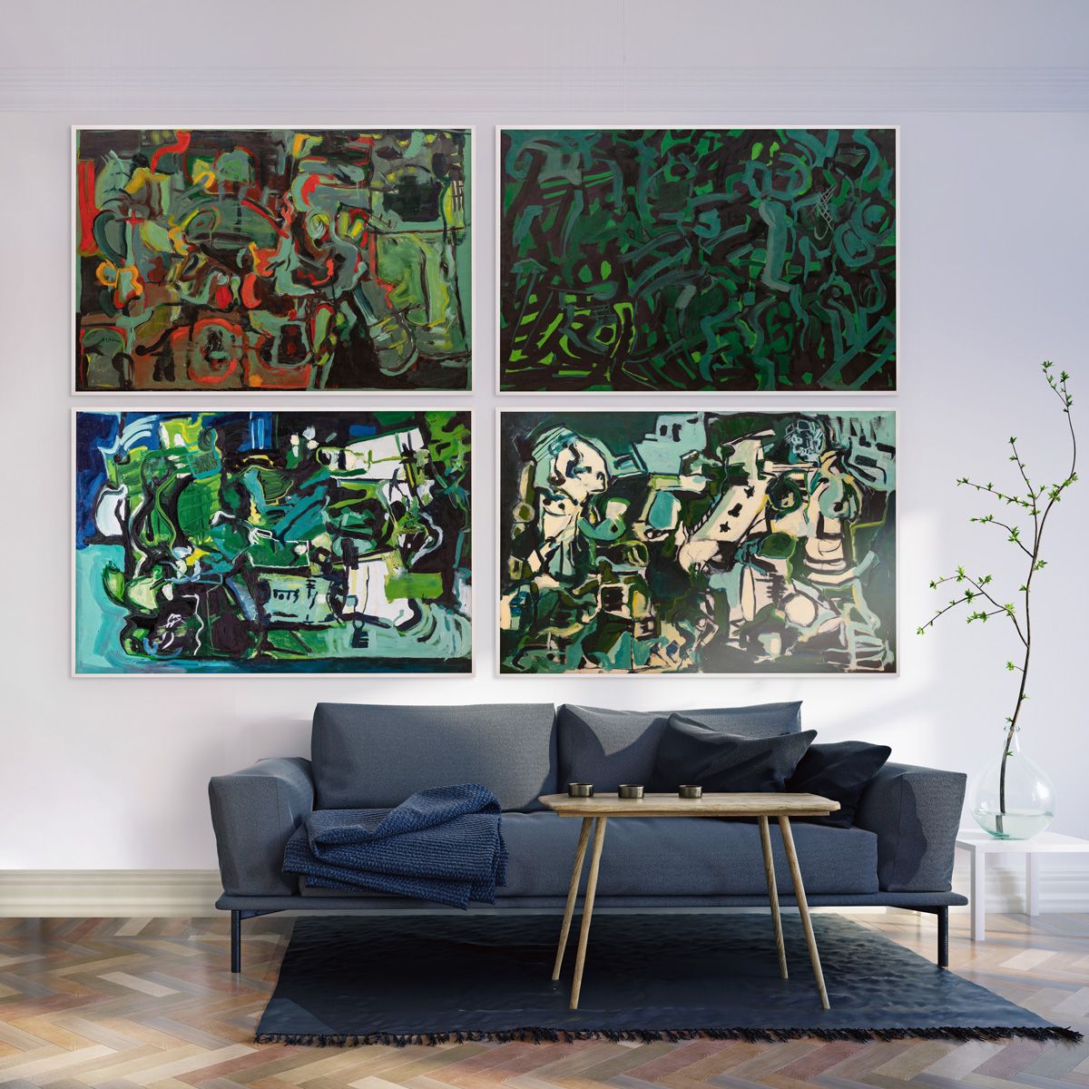 David Kronen Modern Abstract No.28 by Natural Curiosities