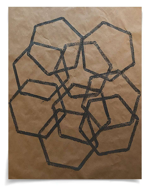 Natural Curiosities Dunham Hexagons Art