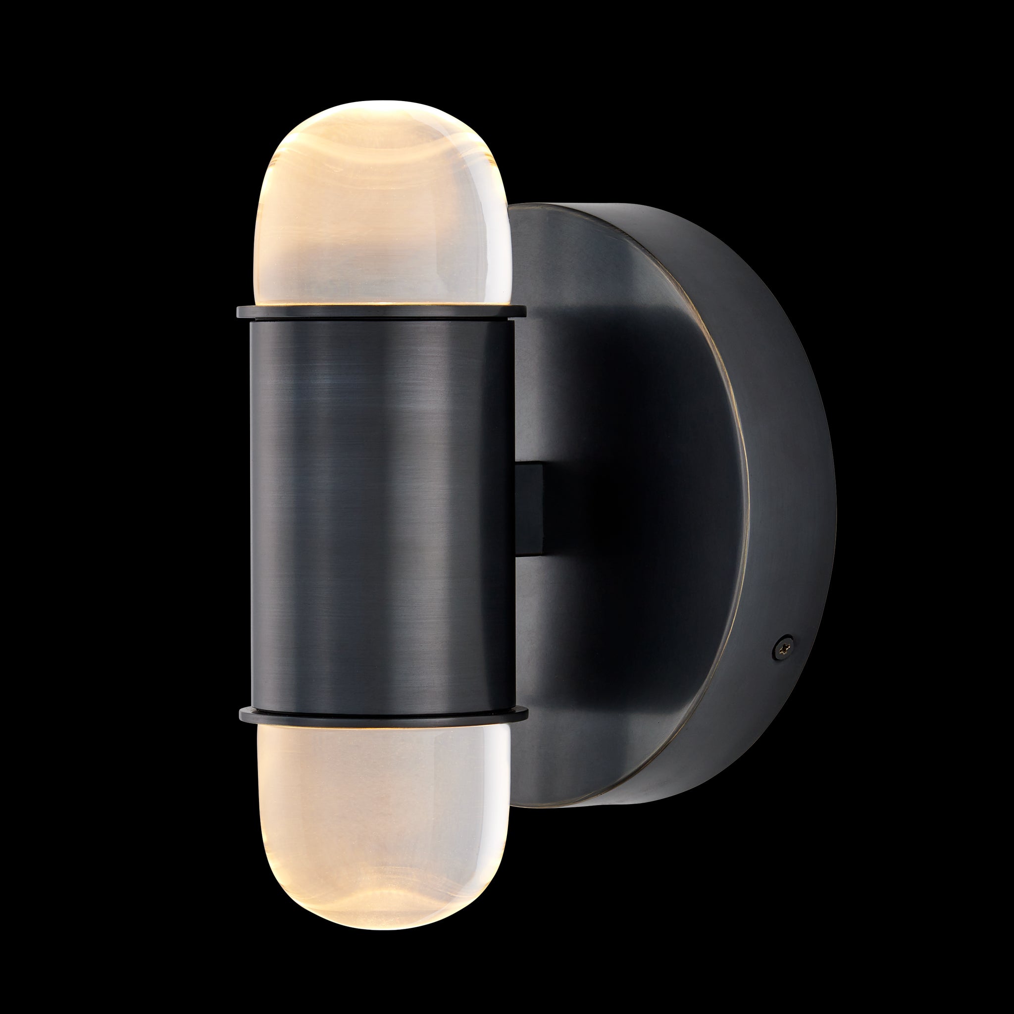 Currey & Company Capsule Bronze Led 2 Light Wall Sconce