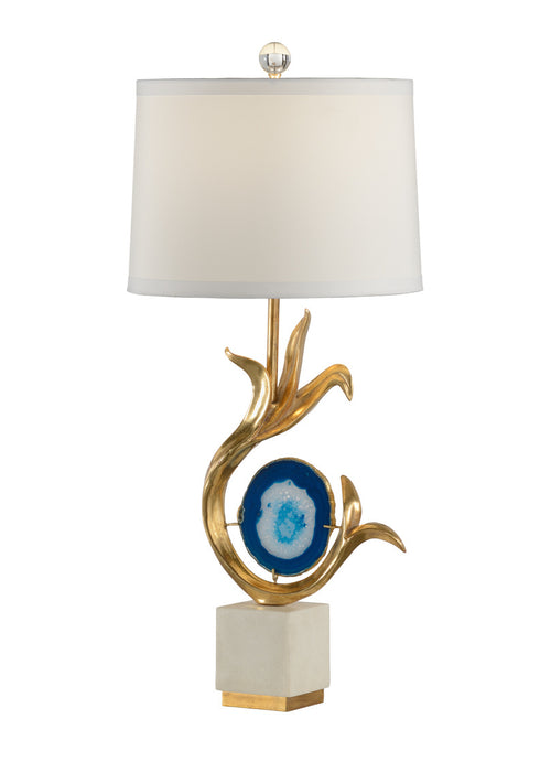 Wildwood - Zulli Lamp - Blue/Gold
