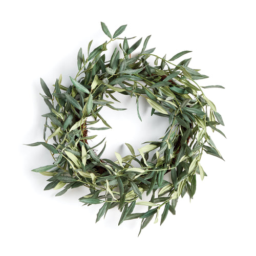 Napa Home And Garden Olive Wreath 22"