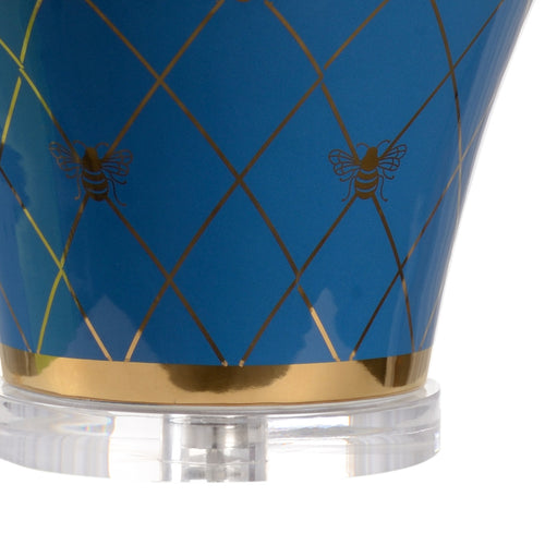 Chelsea House - Ginger Jar Lamp - Blue