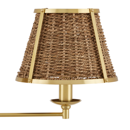 Currey & Company 25" Deauville 2 Light Desk Lamp