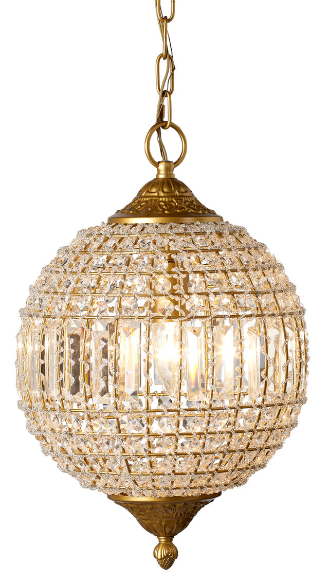 Crystal Orb Pendant Light Lifestyle by JY