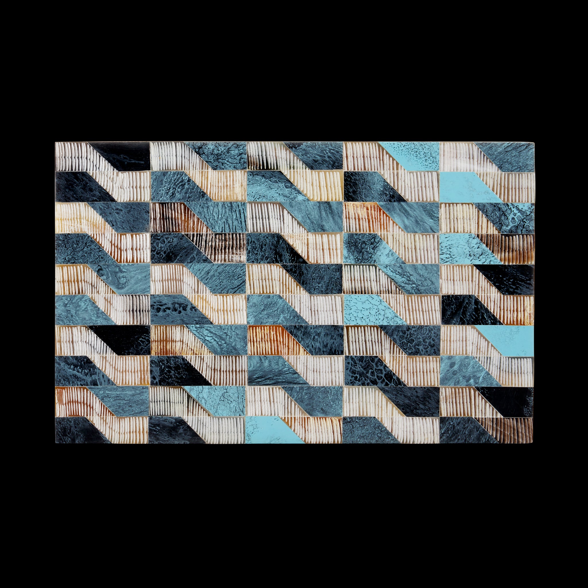 Currey & Company Ezra Bone And Horn Box Set Of 2