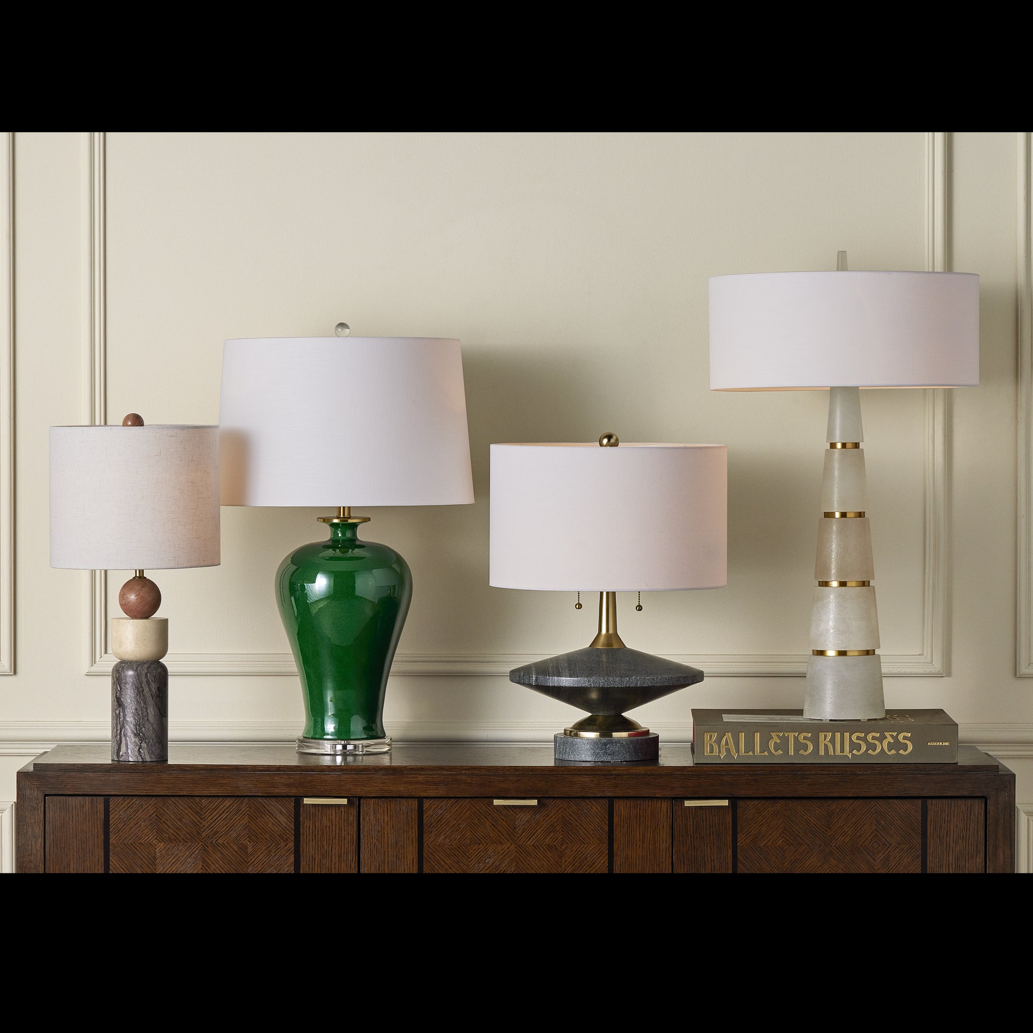 Currey & Company 23.25" Jebel 2 Light Table Lamp