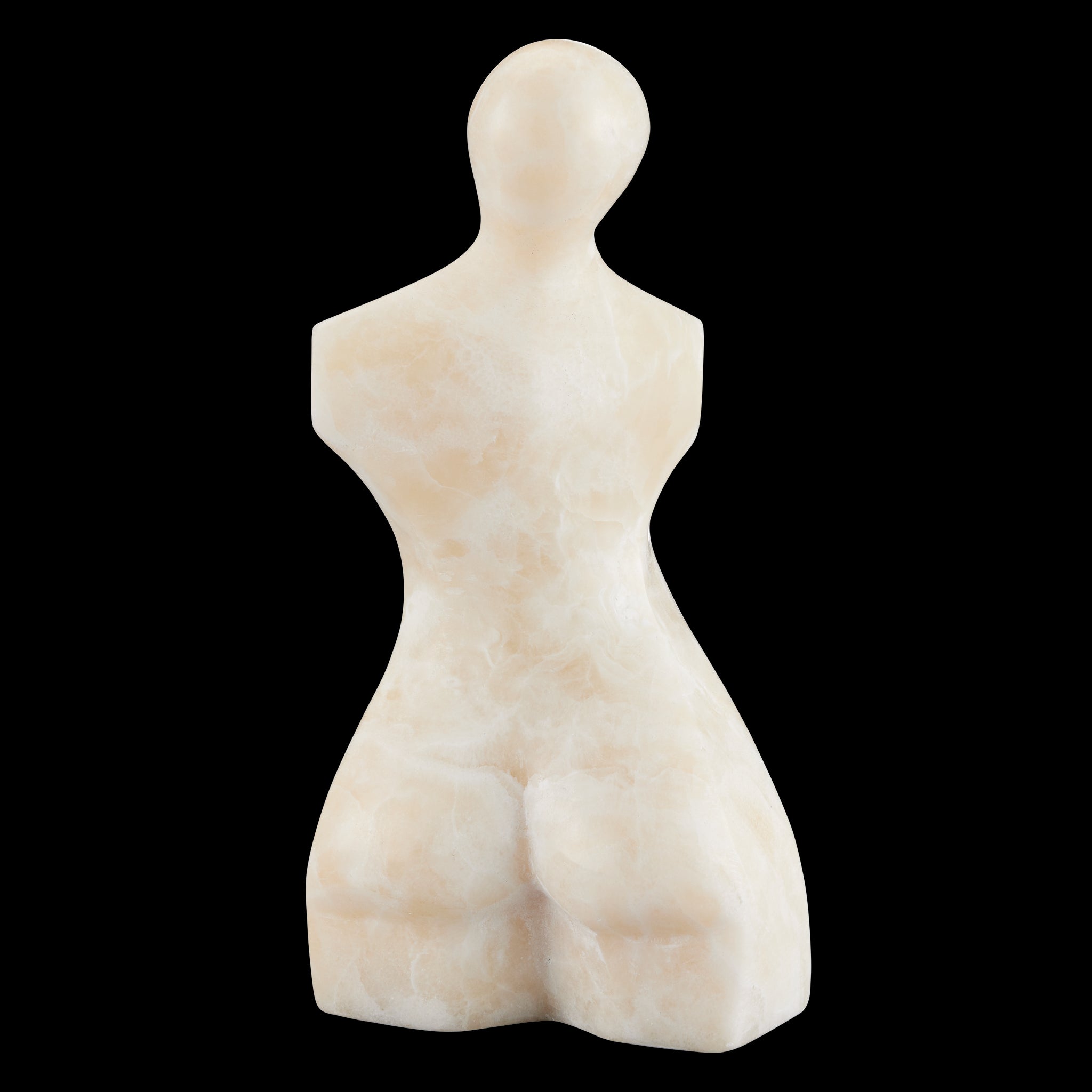 Currey & Company 9" Giada Onyx Small Bust Sculpture