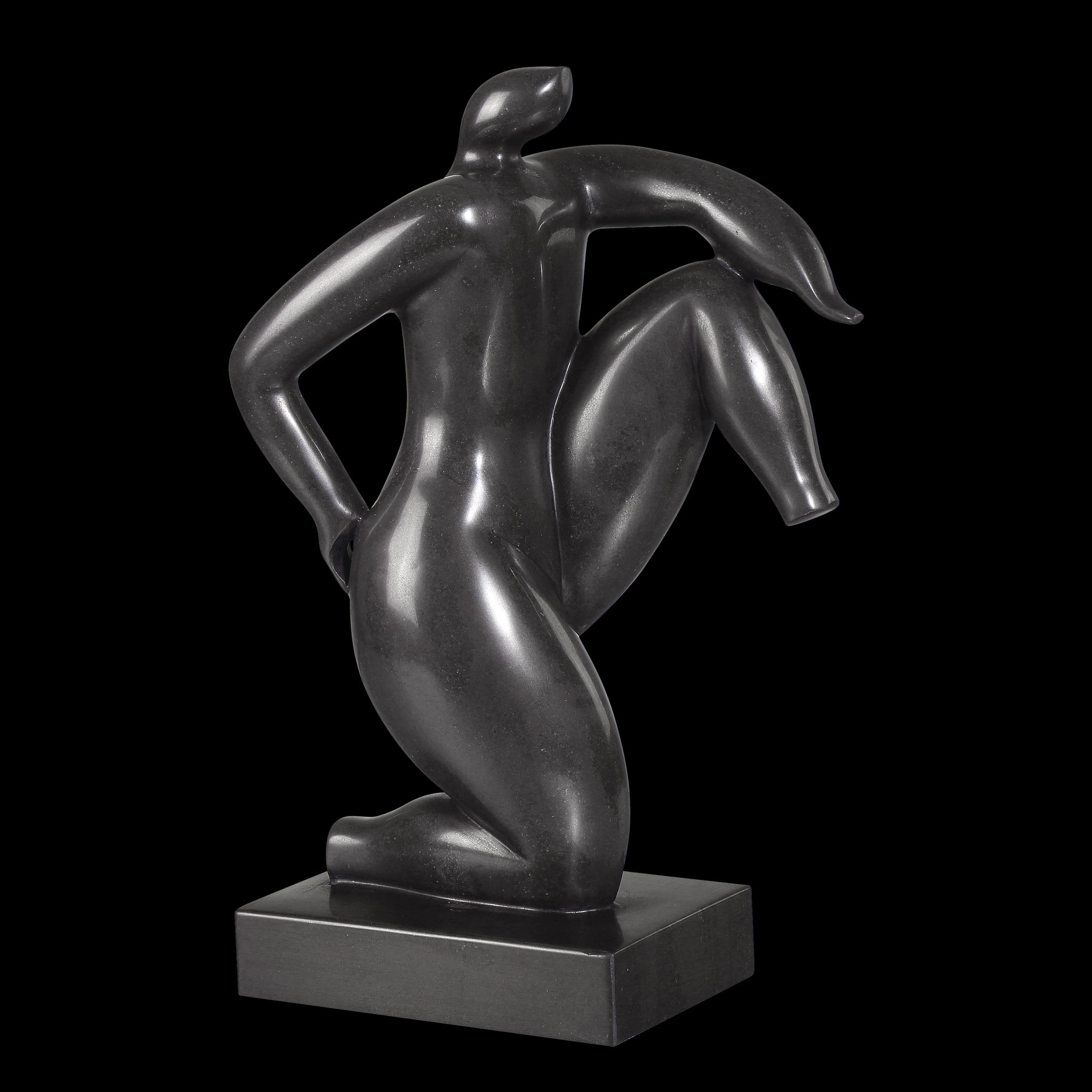 Currey & Company 14" Marble Greek Runner