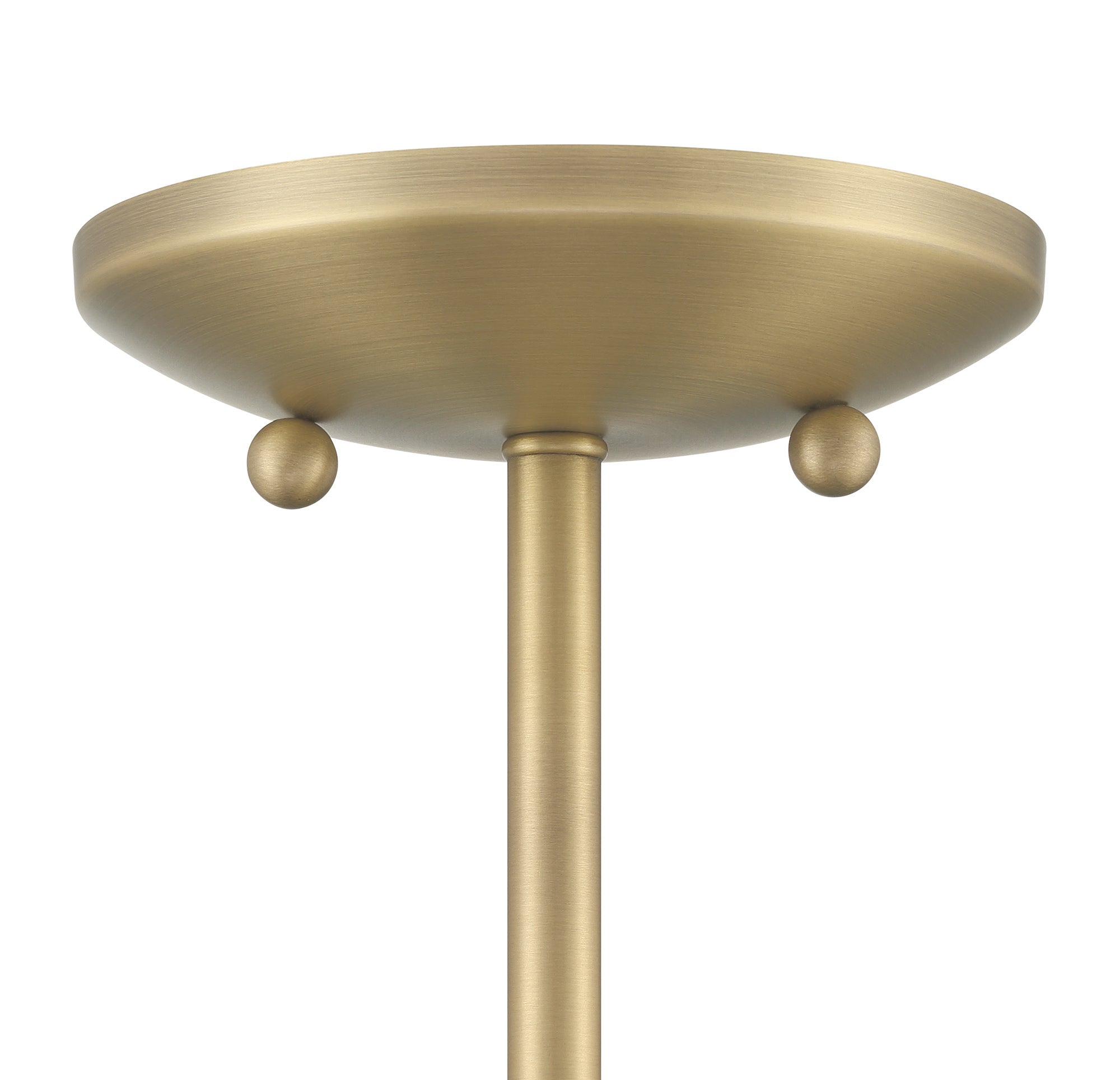 Lumanity Brooks Matte Black 14" Semi Flush Mount Ceiling Barn Light