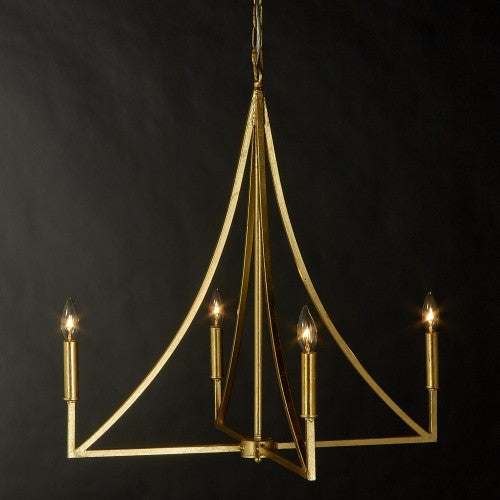 Elite 4 Lights Chandelier by EllaHome