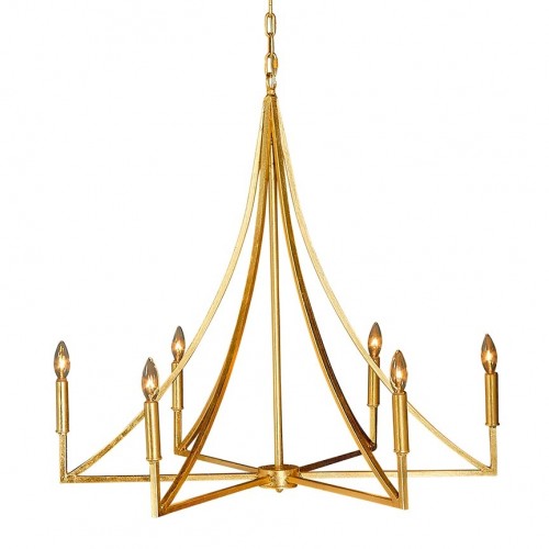 Elite 6 Lights Chandelier by EllaHome