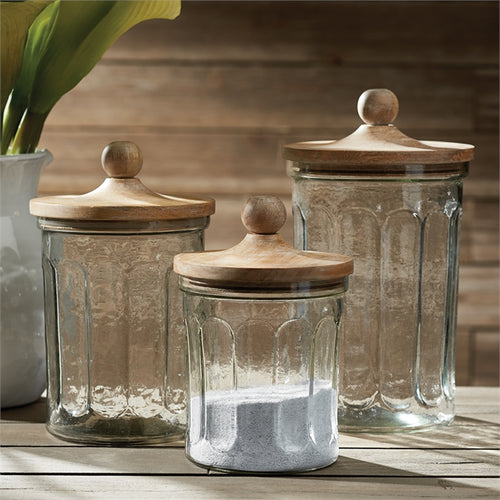 Olive Hill Canisters, Set Of 3