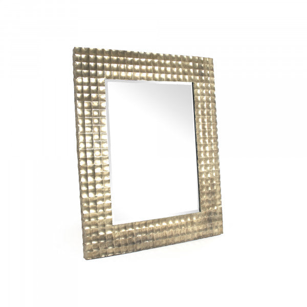 Zentique Janet Mirror Distressed Gold
