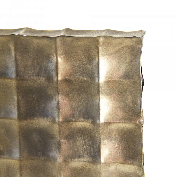 Zentique Janet Mirror Distressed Gold