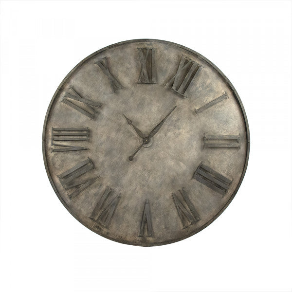 Zentique Anais Clock Weathered Brown Charcoal
