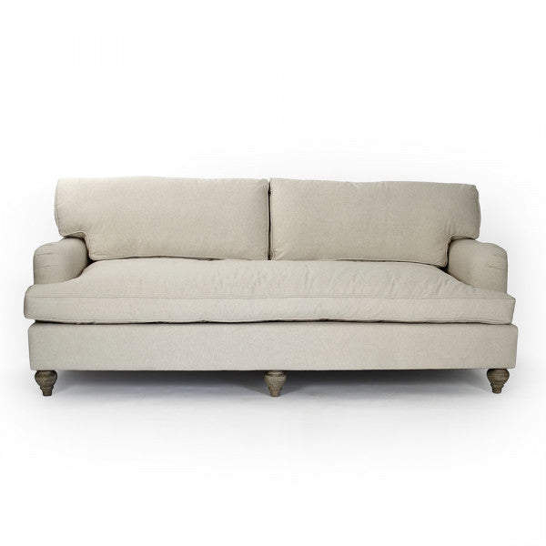 Zentique Ninon Sofa Cream Cotton