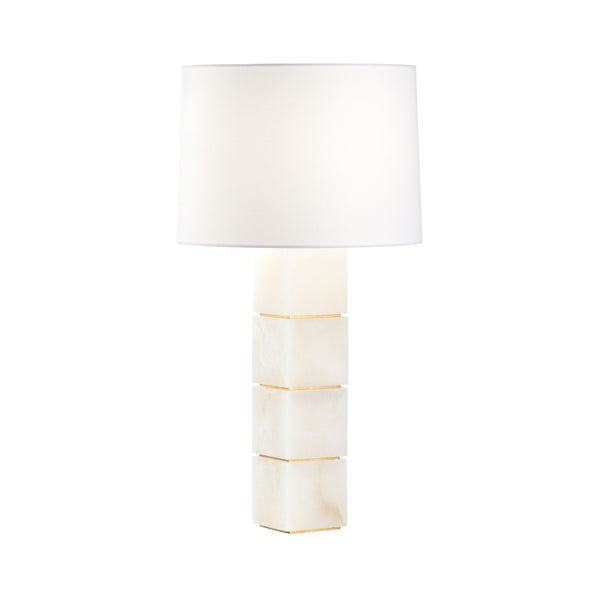 Chelsea House Stacked Alabaster Lamp