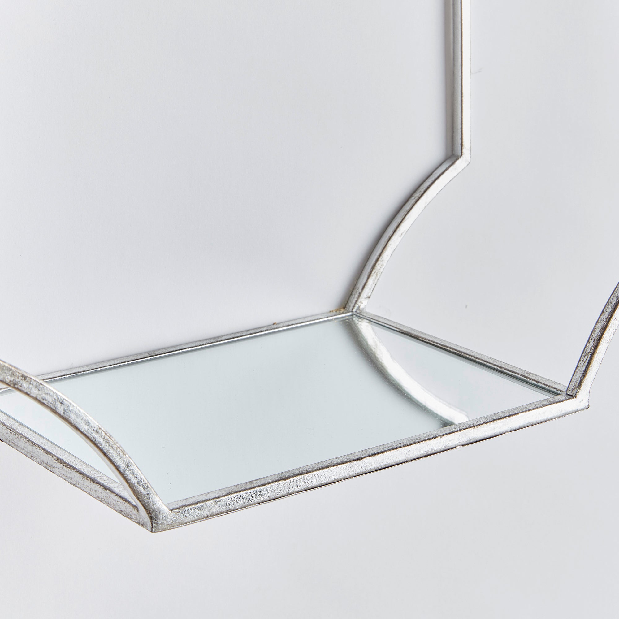 Napa Home And Garden Hudson Mirrored Wall Shelves St/3