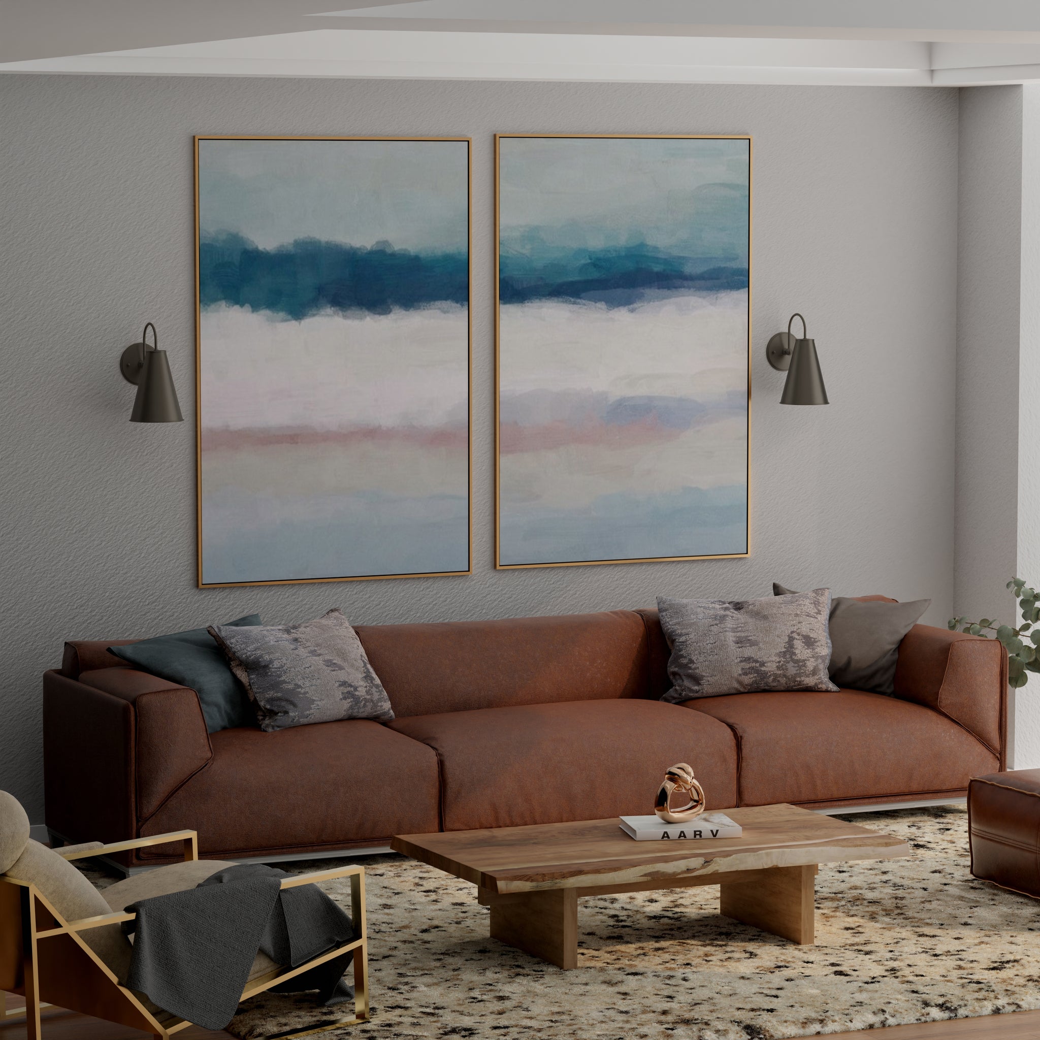 Lumanity Lincoln Tapered Metal 7" Dome Dark Graphite Bronze Wall Sconce Light