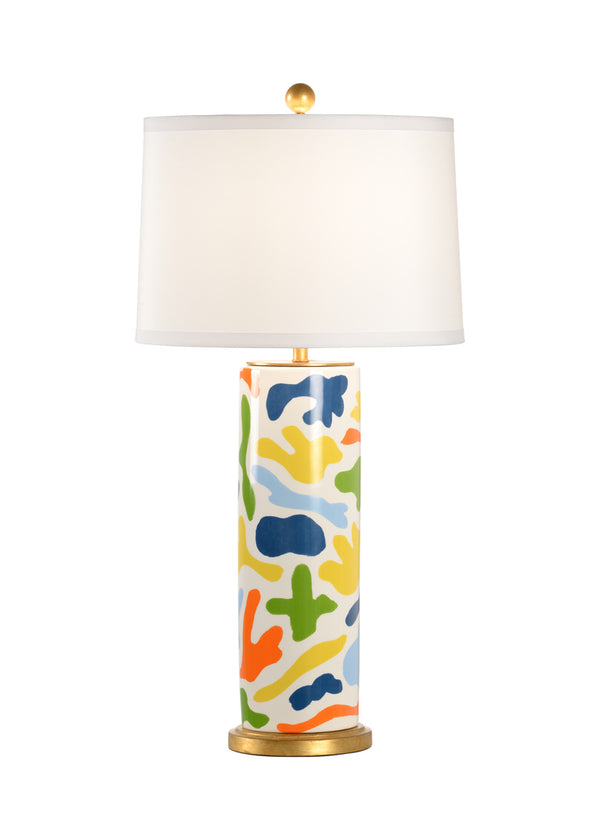 Danton Table Lamp Multicolor by Chelsea House