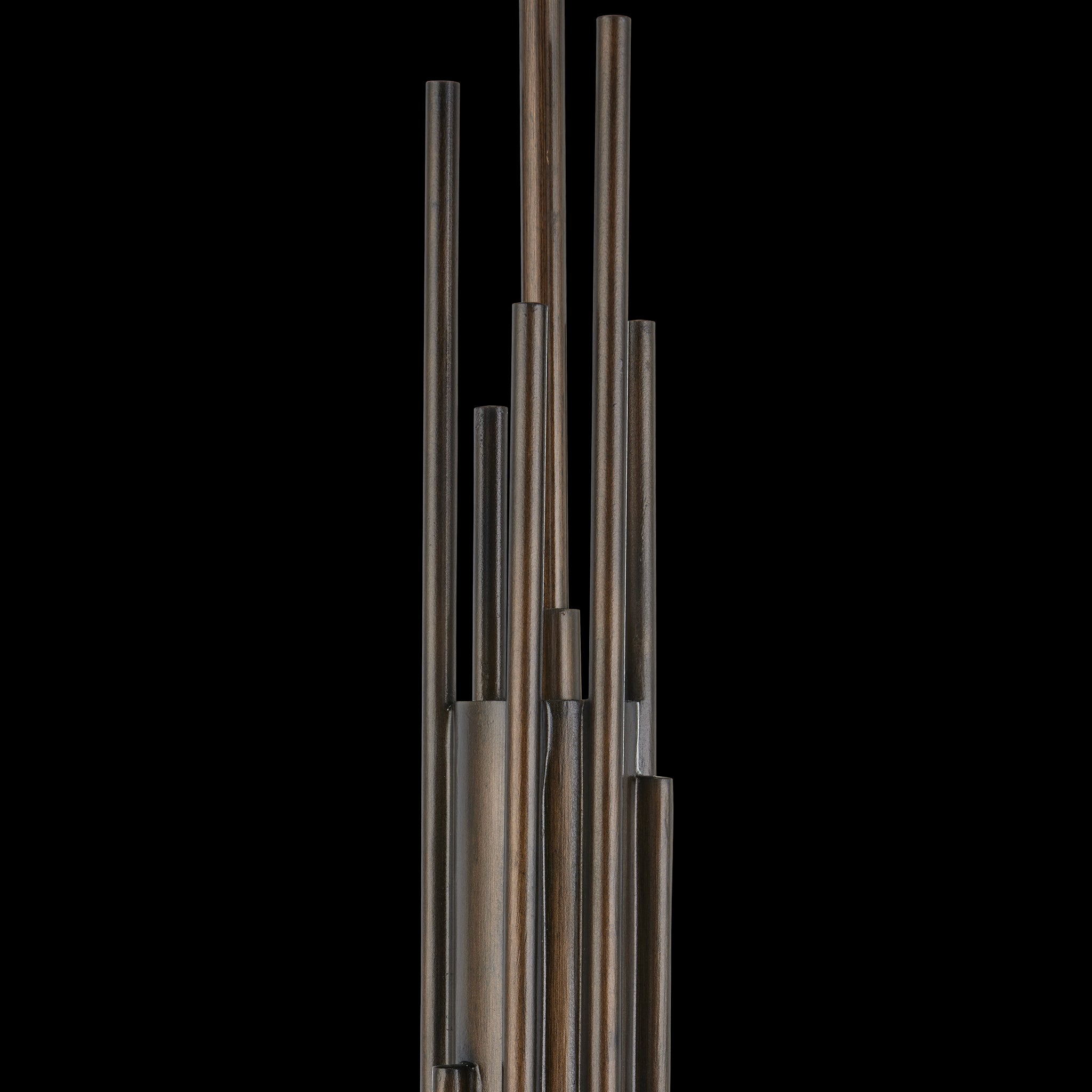 Currey & Company Archetype 32.5" Bronze 8 Light Chandelier