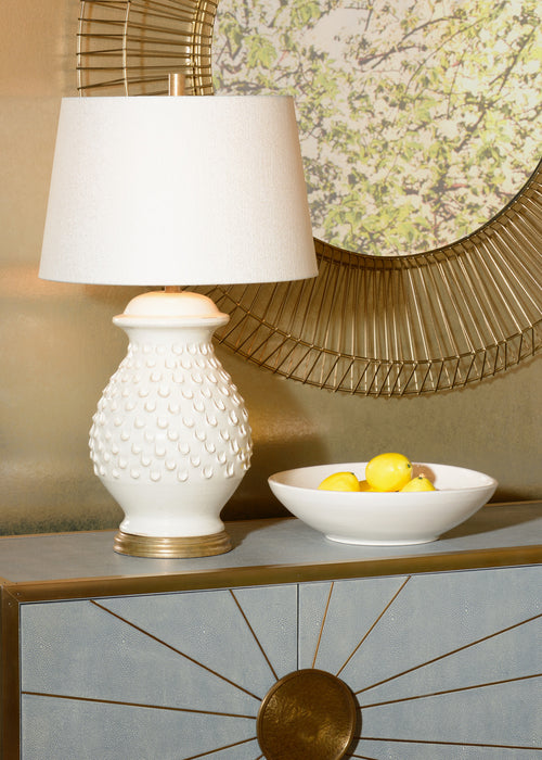 Wildwood Fiera Italian Creme Ceramic Lamp