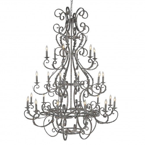 French Three Tiered Chandelier by Ellahome