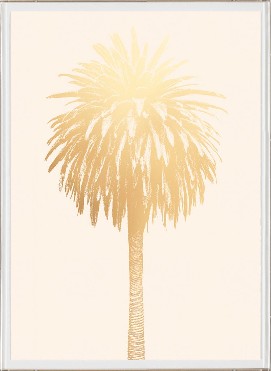 Natural Curiosities Palm Springs Gold Palms Art, Series 2