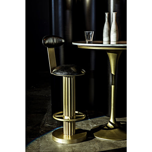 Noir Laredo Bar Table 36"