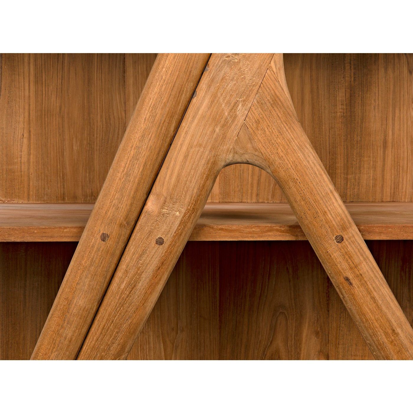 Noir Vetra Bookcase, Teak