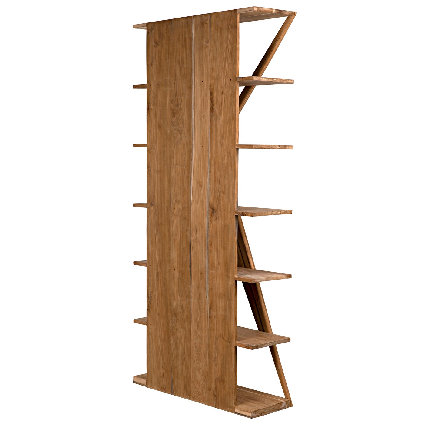Noir Vetra Bookcase, Teak
